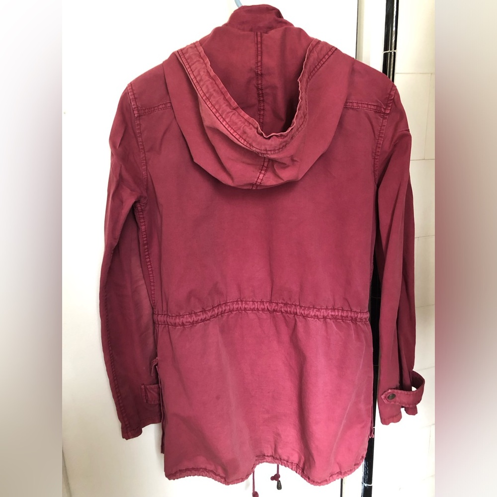 Talula Maroon Utility Jacket - Picture 5 of 8